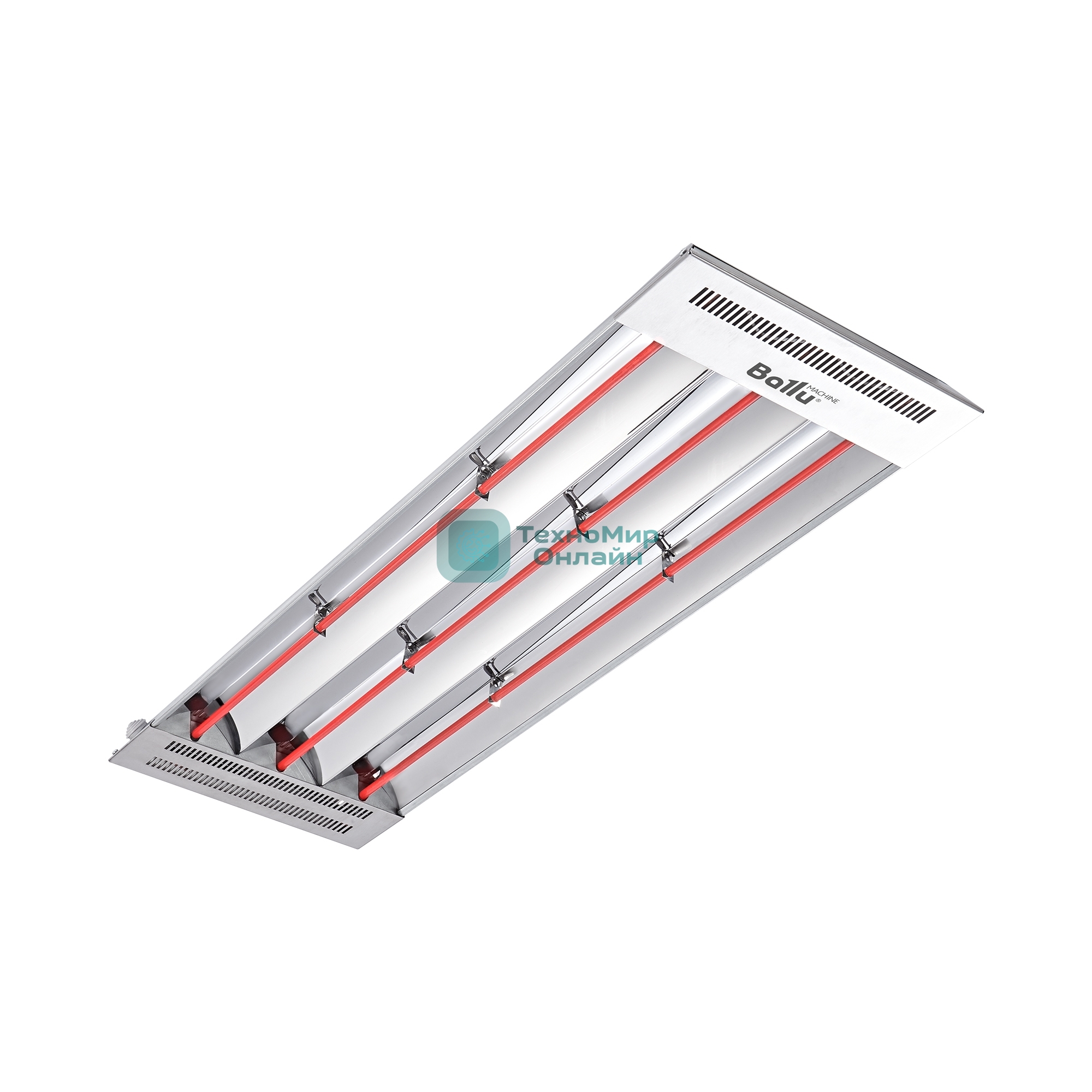 Обогреватель инфракрасный Ballu BIH-T-3.0 серый, 3000 Вт, 30 м2
