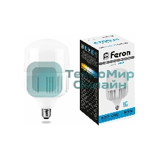 Лампа светодиодная Feron LB-65 60Вт Е27/Е40 дневной