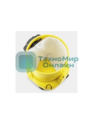 Строительный пылесос Karcher WD 3 P V-17/4/20 Workshop желтый, 1000 Вт, уборка сухая/сбор воды/выдув, пылесборник мешок/контейнер, 17 л