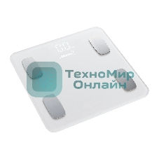 Весы напольные электронные Atlanta ATH-6163 (белый)