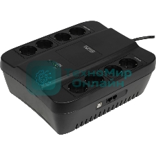 Источник бесперебойного питания Powercom SPD-1000U 550Вт 1000ВА черный