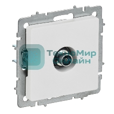 Розетка телевизионная оконечная IEK BRITE РТВ11-0-БрАБ а/б