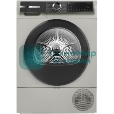 Сушильная машина Bosch WQK2521XME серебристый, 10 кг, сушка - конденсационная, программ - 14, 59.8 x 84.2 x 64.8 см