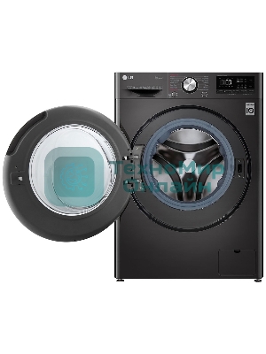 Стиральная машина LG F4V9RWP2E черный, загрузка фронтальная 10.5 кг, 1400 об/мин, класс A+++