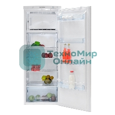 Холодильник Pozis RS-416 бежевый однокамерный 186/22 л морозилка сверху