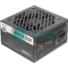 Блок питания Accord ACC-W700P, 700Вт, 80 PLUS WHITE, 120мм, черный