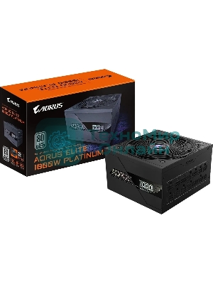 Блок питания Gigabyte ATX 1000W GP-AE1000PM PG5 Gen.5 80 PLUS platinum (20+4pin) APFC 120мм fan 16xSATA Cab Manag RTL