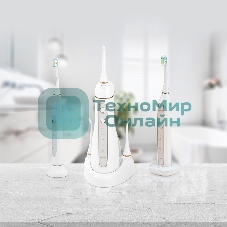 Ирригатор Polaris PWF 0201 белый, от аккумулятора, 220 мл, 5 режимов