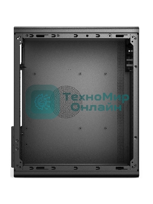 Компьютерный корпус CBR PCC-MATX-V285-WPSU черный mATX, Minitower V285, без БП, 1хUSB 3.0 Type-C, 1хUSB 3.0, 1хUSB 2.0, HD Audio+Mic, кабель питания 1.2м