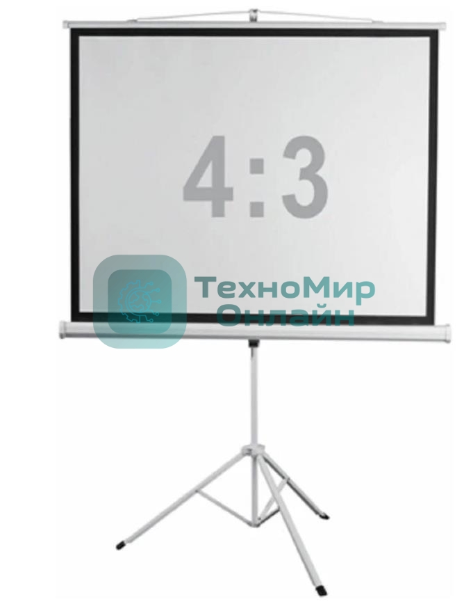 Экран 180x240см Digis Kontur-D DSKD-4304 4:3 напольный рулонный