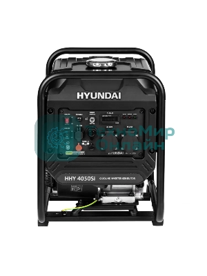 Электрогенератор бензиновый инверторный Hyundai HHY 4050SI, 3.8 кВт, 69 дБ, 28 кг