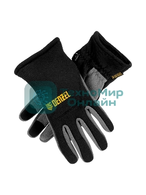 Перчатки универсальные Denzel 68086 искусственный мех, работа с сенсорным экраном, размер 8