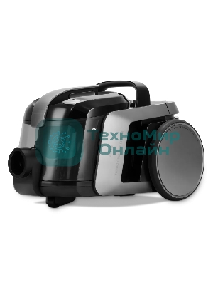 Пылесос Polaris PVC 1909 графитовый, 650/2200 Вт, уборка сухая, пылесборник контейнер 3 л