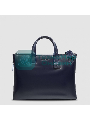 Сумка для ноутбука Piquadro Blue Square CA4021B2/BLU2 синий натур.кожа