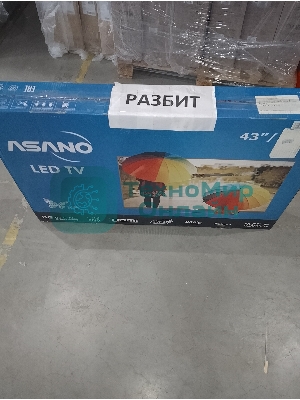 (На запчасти) Телевизор 43
