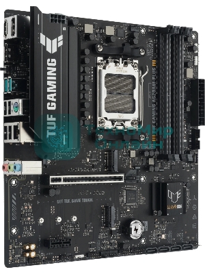 Материнская плата ASUS TUF GAMING A620M-A PLUS, AM5, AMD A620A, 4xDDR5, 4xSATA, 2xM.2, 1xPCIe 4.0 x16, 1xPCIe 3.0 x1, 1xHDMI, 2xDP, 1x2.5Gb LAN, 2xUSB-A 10Gbps, 4xUSB-A 2.0, 3x3.5 мм, 7.1, mATX