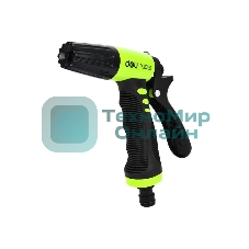 Пистолет-распылитель поливочный Deli DL8759 3 режима распыления, диаметр шланга 3/4
