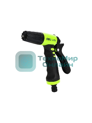 Пистолет-распылитель поливочный Deli DL8759 3 режима распыления, диаметр шланга 3/4
