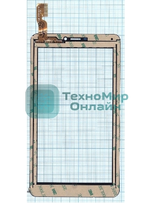 Сенсорное стекло (тачскрин) F-WGJ70466-V1, черное