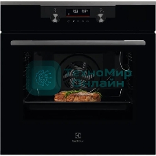 Духовой шкаф Электрический Electrolux KODDP77H черный/серебристый