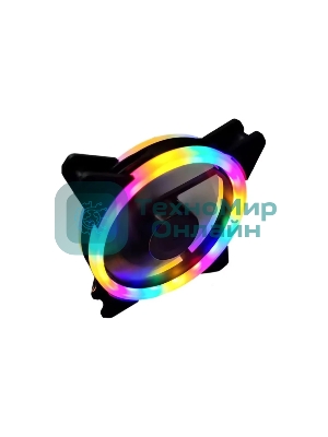 Вентилятор для корпуса Gembird черный, 120 мм, 1200 об/мин, 20.5 дБ, 3 pin