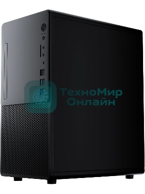 Компьютерный корпус Accord ACC-U02B OFFICE черный без БП mATX 2xUSB2.0 2xUSB3.0 2xUSB3.1 audio