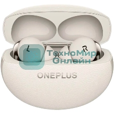 Наушники TWS OnePlus Buds Pro 3 E512A белый (лунный), внутриканальные, Bluetooth, активное шумоподавление, беспроводная зарядка, до 10 ч