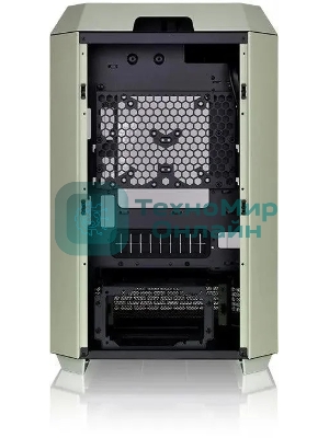 Компьютерный корпус Thermaltake The Tower 300 Matcha зеленый без БП miniITX 8x120мм 6x140мм 2xUSB 3.0 audio bott PSU