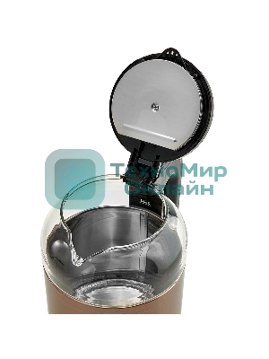 Чайник электрический DELTA DL-1115 золотой