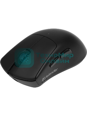 Мышь беспроводная Defender Delata GM-082 черный, 12000 dpi, радиоканал, Bluetooth, USB, кнопки - 6