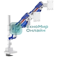 Кронштейн для мониторов Ultramounts UM744WB белый/синий 24