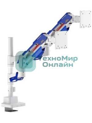 Кронштейн для мониторов Ultramounts UM744WB белый/синий 24