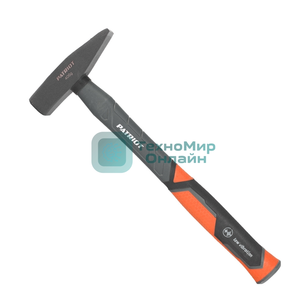 Молоток слесарный Patriot MHF-400 с фиберглассовой рукояткой, 400г