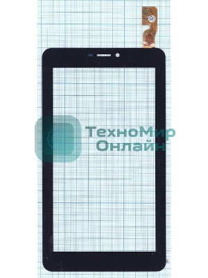 Сенсорное стекло (тачскрин) F-WGJ70466-V1, черное