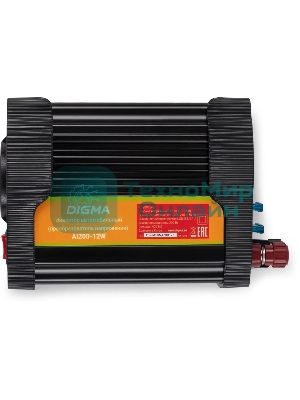 Автоинвертор Digma AI200-12W 200Вт