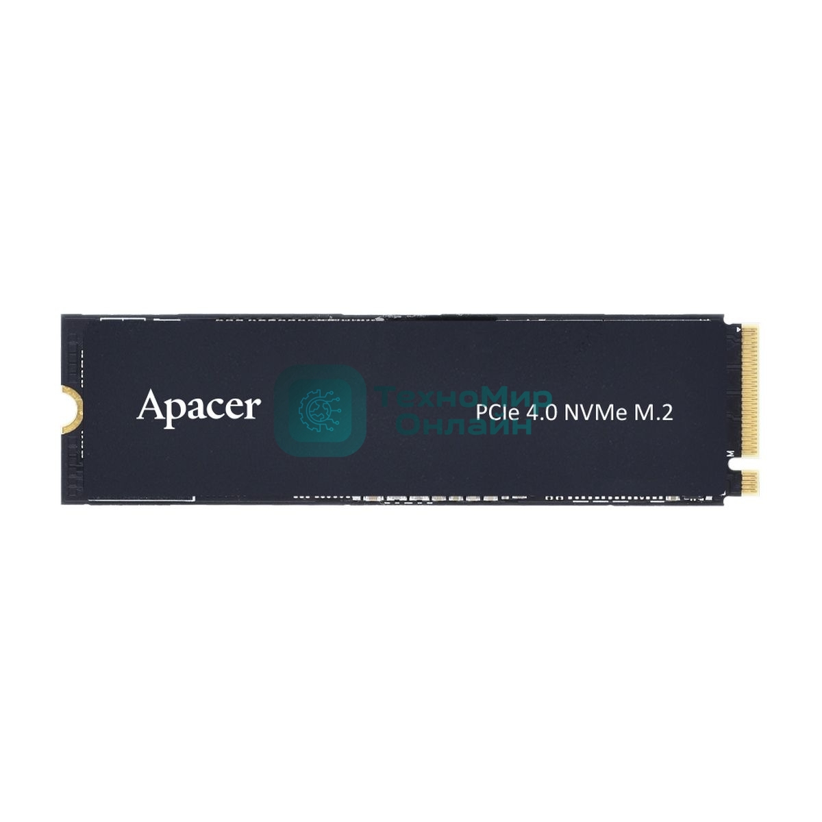 Накопитель SSD Apacer 1Tb, DIMM M.2 2280, PCIe 4.0 x4, NVMe 1.4, R/W 5000/4400, с радиатором