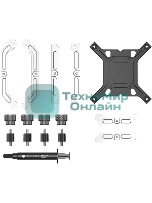 Система жидкостного охлаждения ID-Cooling FX360 Inf ARGb белый 120мм алюминий+медь 2000rpm 27.2db 4-pin 350W