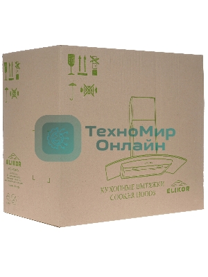 Вытяжка каминная Elikor Сигма 60П-650-К3Д антрацит/бронза, 60 см, 650 куб. м/ч, 56 дБ