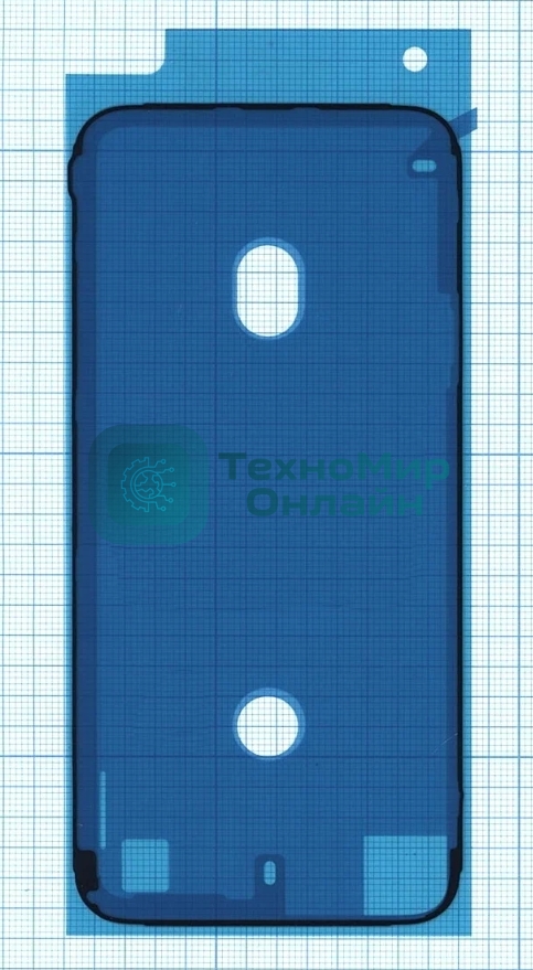 Водозащитная прокладка (проклейка) для iPhone X, черная