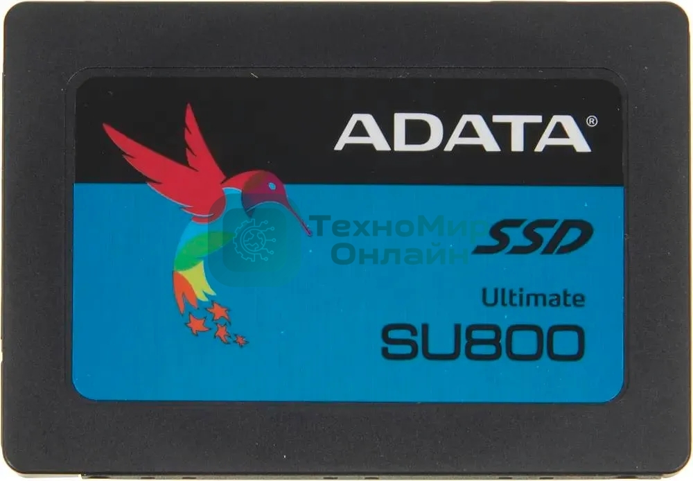 Накопитель SSD ADATA SU800, 512Gb, SATA III, 2.5