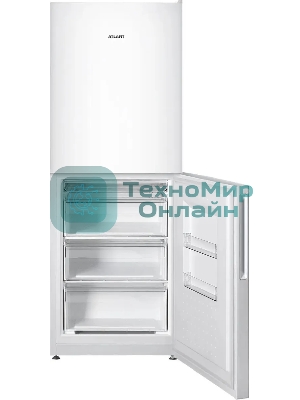 Холодильник Atlant ХМ-4610-101 белый двухкамерный 148/119л морозилка снизу