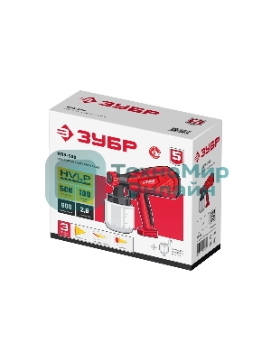 Краскопульт электрический Зубр 