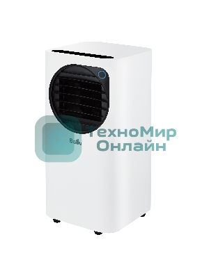 Кондиционер мобильный Ballu Eclipse BPAC-10 EPW/N6 10000 BTU, 24 м², 50 дБ, охлаждение, осушение, белый