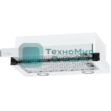 Вытяжка встраиваемая Krona Kamilla T 500 белый/серый, 50 см, 500 куб. м/ч, 46 дБ