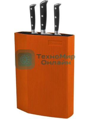 Подставка для ножей Rondell RD-470 (Orange) ABS пластик.