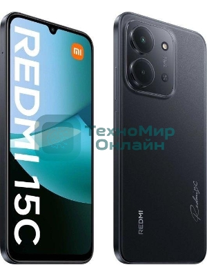 Смартфон Xiaomi Redmi 15C RU 8/256Gb черный