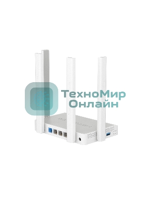 Гигабитный интернет-центр Netcraze Viva (NC-1913) с Mesh Wi-Fi 5 AC1200, 4-портовым Smart-коммутатором и многофункциональным портом USB