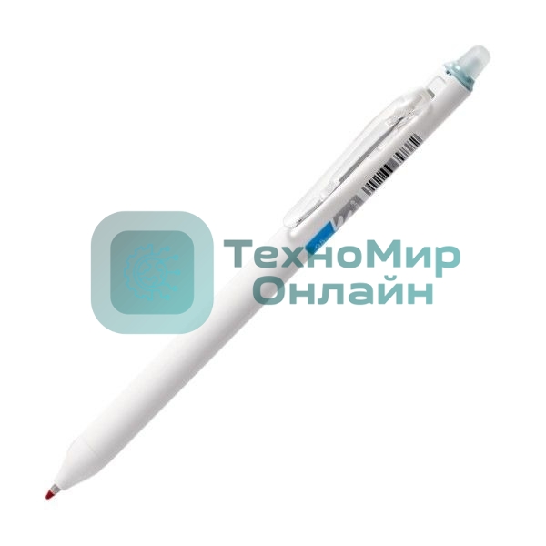 Ручка гелевая Deli EG160-BL белый, d=0.5мм, голубые чернила, круглая стираемая