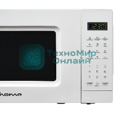 Микроволновая печь HOME HDM207BW белый, 20 л, 700 Вт, переключатели - сенсор