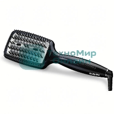 Расческа-выпрямитель BaByliss Smoothing Heated Brush HSB101E черный, 45 мм, 200 °C, 3 режима